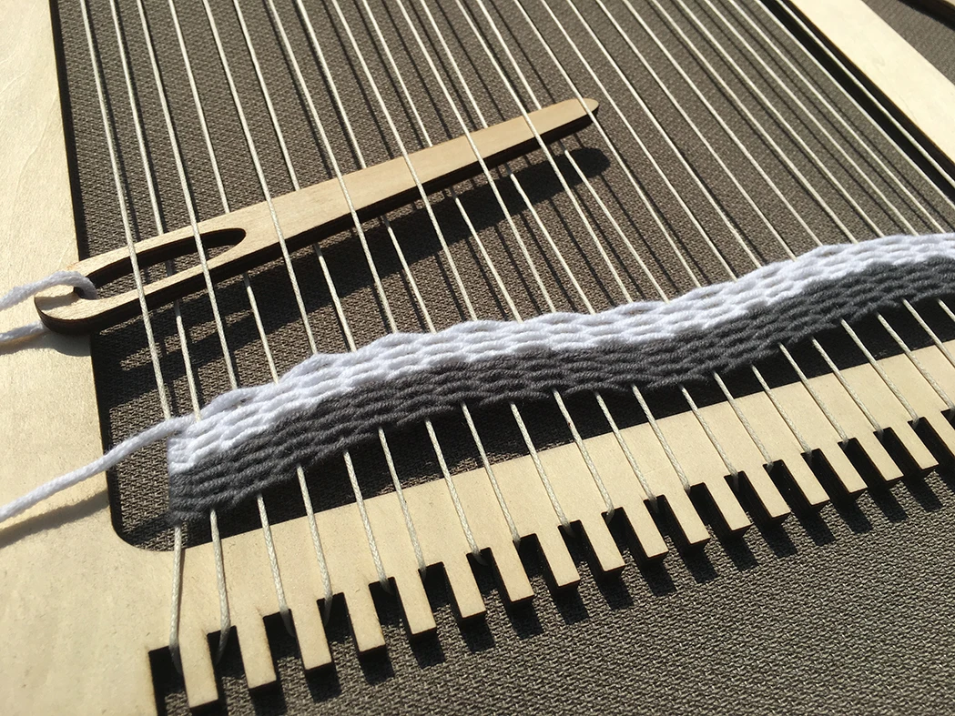 Handmade DIY Craft Hobby Wooden Weaving Loom