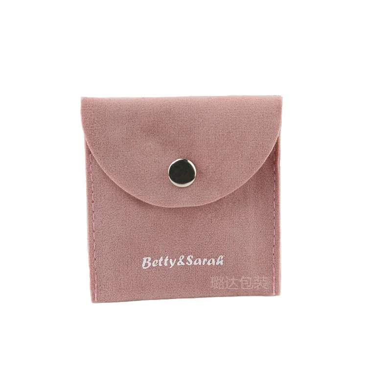 Wholesale Jewelry Pouch bathroom hardware Bag Gift flannelette Bag album Dust Bags  with customized Logo Print