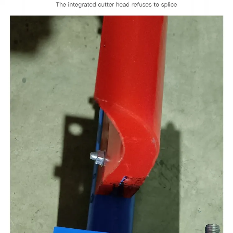 Distributor Belt Scraper Polyurethane Blade Primary Conveyor Belt Cleaner