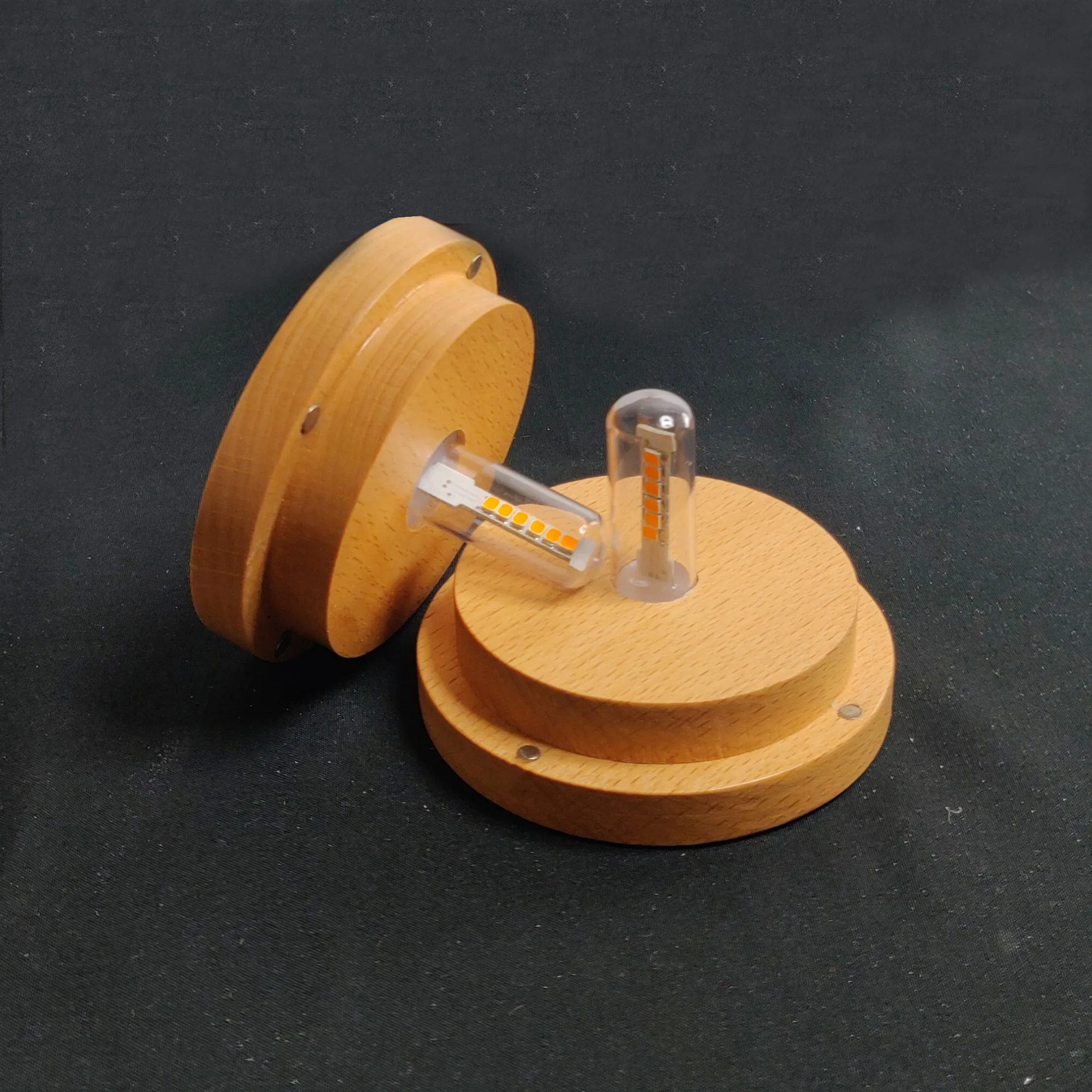 Exclusive Popular Products Salt Lamp Himalayan Rock Salt Hanging Lamp Wood Led Light Base