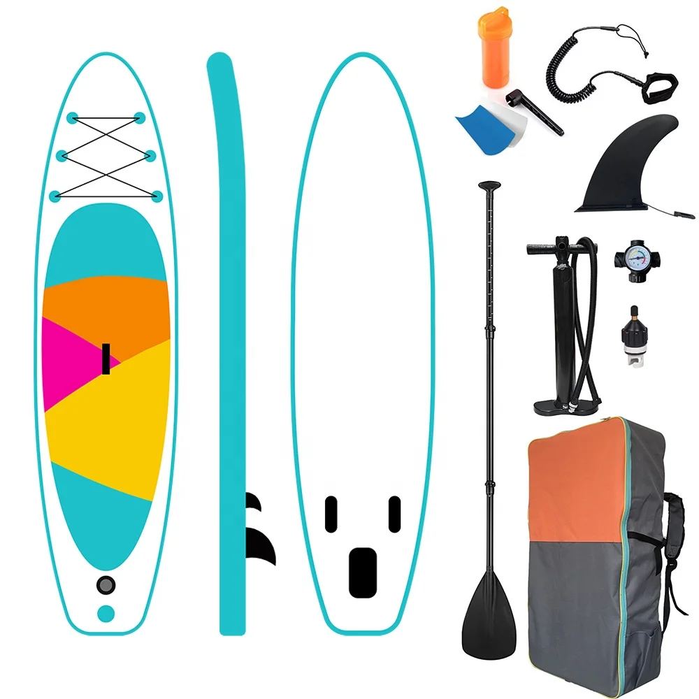 BSCI/EN Factory OEM Wholesale Custom CE kite surf kitesurfing kites surf practice board inflatable sail sup i board paddle board
