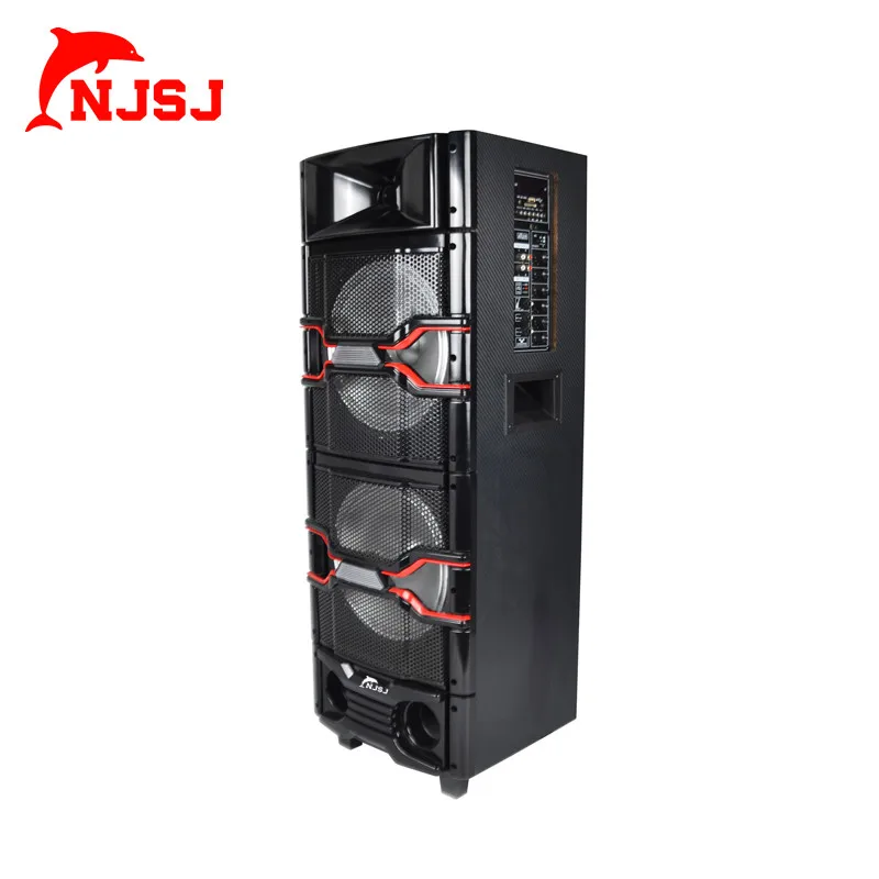  Njsj караоке сабвуфер динамик беспроводное подключение акустическая система караоке-PA стерео с 10 дюймов саббуфер диджейские огни