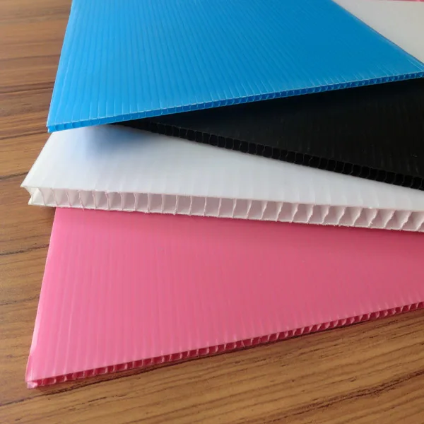 2mm-12mm water-proof corrugated cardboard plastic sheet