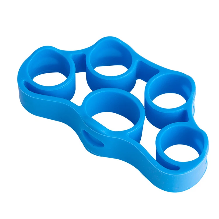Fast shipment hand gripper silicone bracelet finger training acupuncture massage finger rings,finger ring gymnastics hand grip
