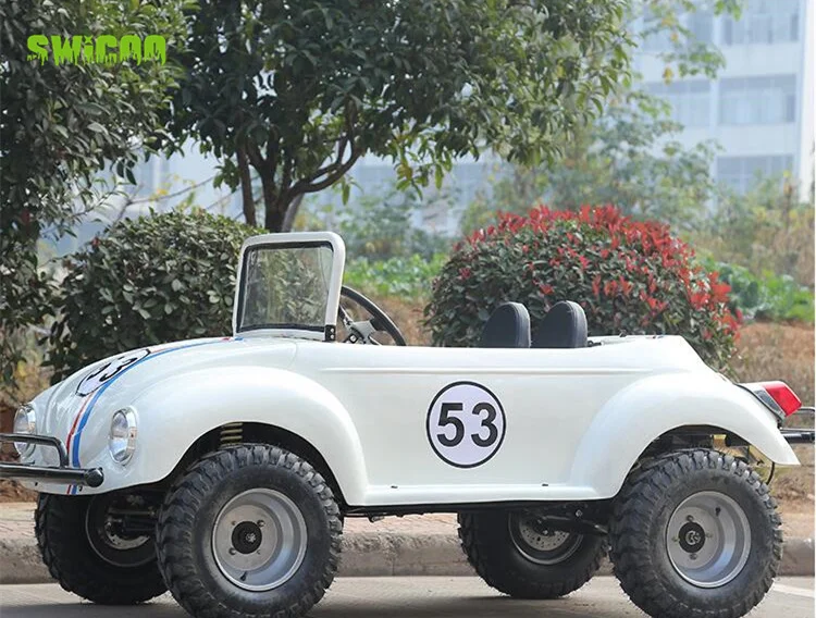 Mini Petrol Cart 4 Stroke 150cc Mini Beetle Leisure Sightseeing Cars for Sale