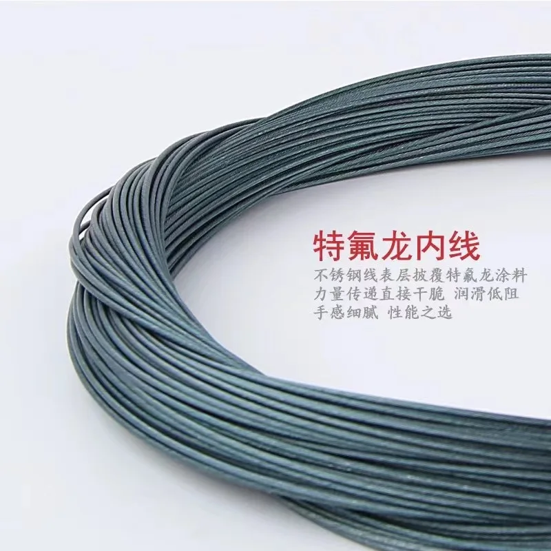 Road Bike MTB Bike Bicycle Brake Line Shift Shifter Gear Brake Cable Sets Core Inner Wire Silver Steel Speed Line