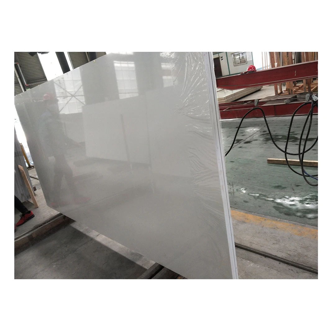 High Quality Modern Clean Wind Pure White Artificial Quartz Stone Countertop
