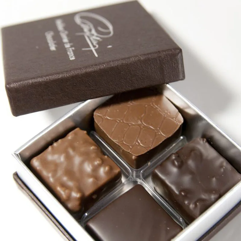 Manufacturer High Quality Custom Logo Printed Paper Box for Wedding Candy Chocolate Wedding Gifts Birthday Food Handmade Accept