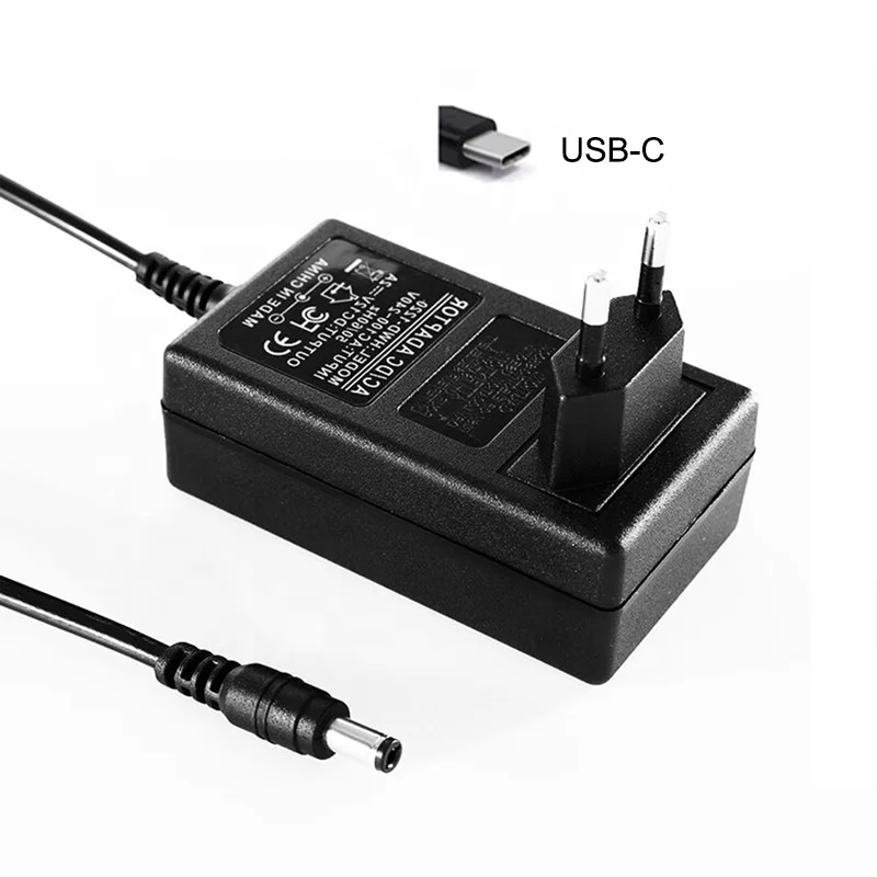 Customized  100-240V 50-60Hz Laptop Ac Adapter Power Supply Adapter 24V 1.5A For Laptop
