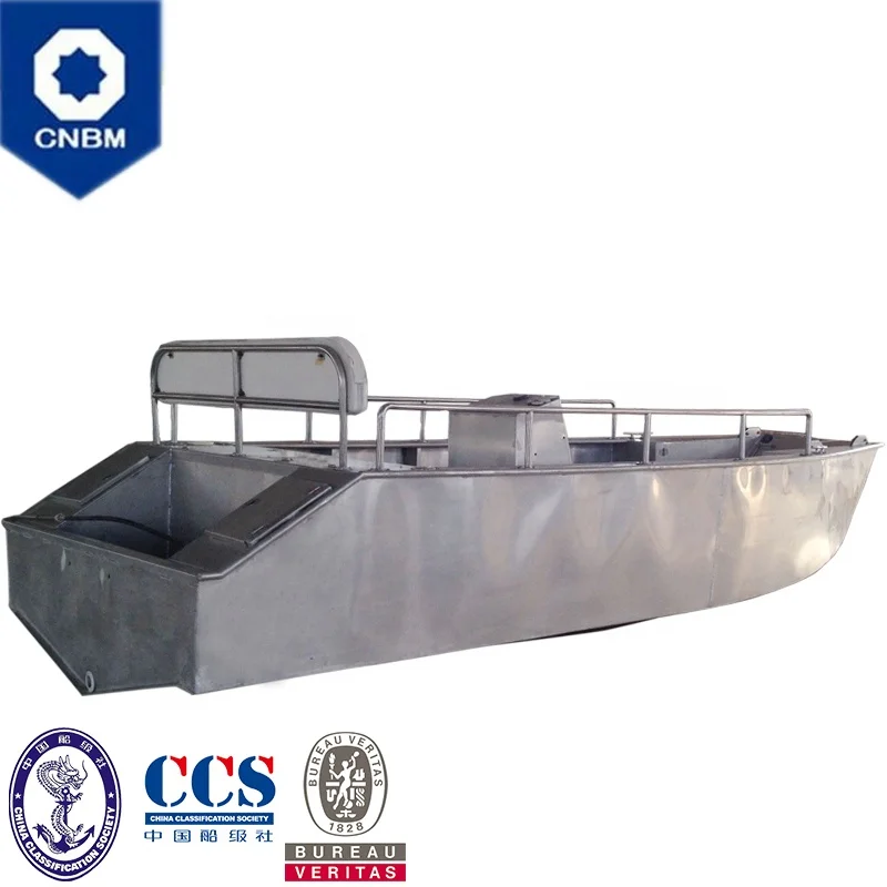 
17ft 5083 Outboard Engine Deep V Hull All Welded Work Boat Aluminum Landing Craft for Sale with Prices 