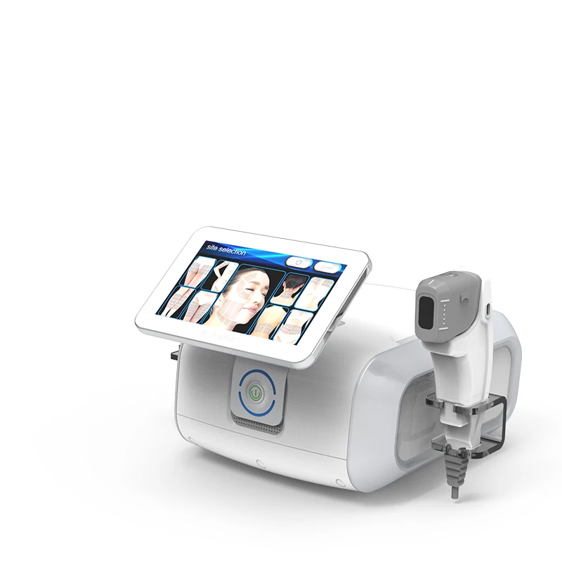 Portable 7d Hifu 4d 3 En 1 Face Lifting 12 Lines 8 Cartridges Mini Hifu Machine Anti Aging Korea 9d Smas 5d Hifu Machine Price