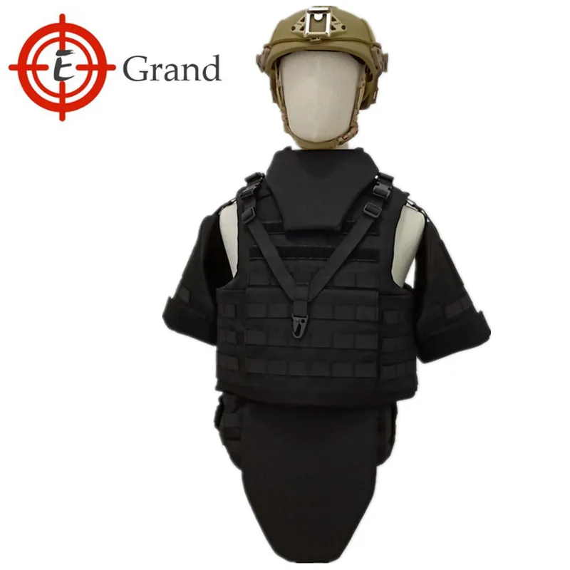 
Professional manufacturer wholesale UHMWPE or armid NIJ lightweight full protection body armor 