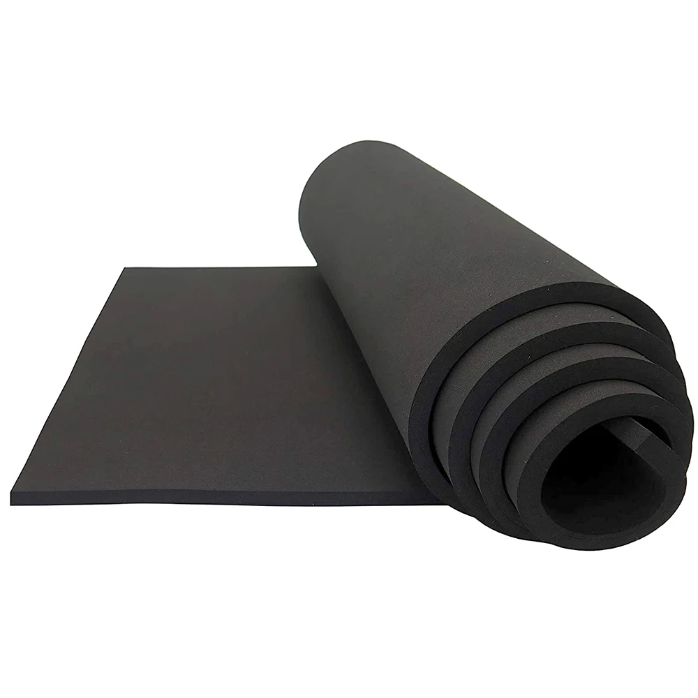 Customized Fire Retardant Elastomeric Nitrile Rubber Foam Insulation Sheet Roll