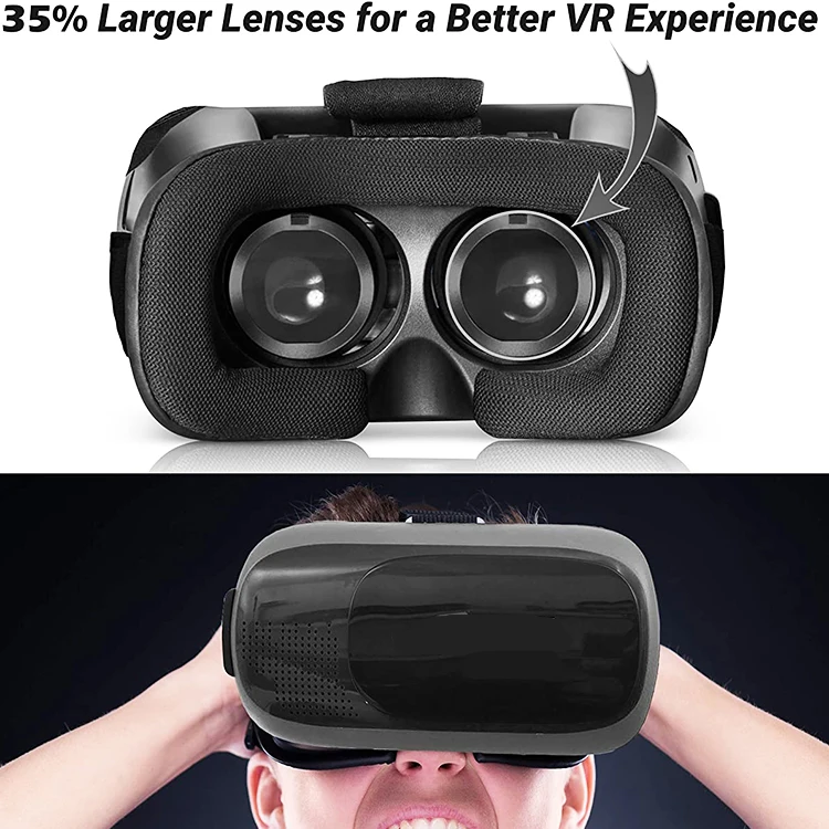 Лидер продаж 2021 vr гарнитура 3d 2 0 очки для игр и фильмов из нового полипропилена