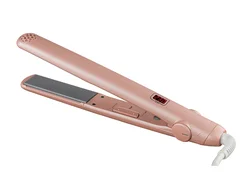 Rose Gold Mirror Titanium Plates Hair Straightener Professional Hair Straightener Flat Iron Factory Direct Sale