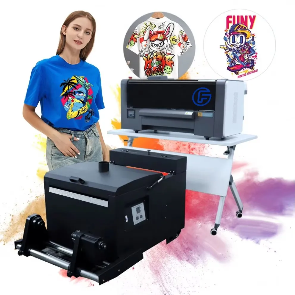 Epson XP600 Printing head powder and shaker dryer pet film dtf transfers printing 42cm impresora DTF printer