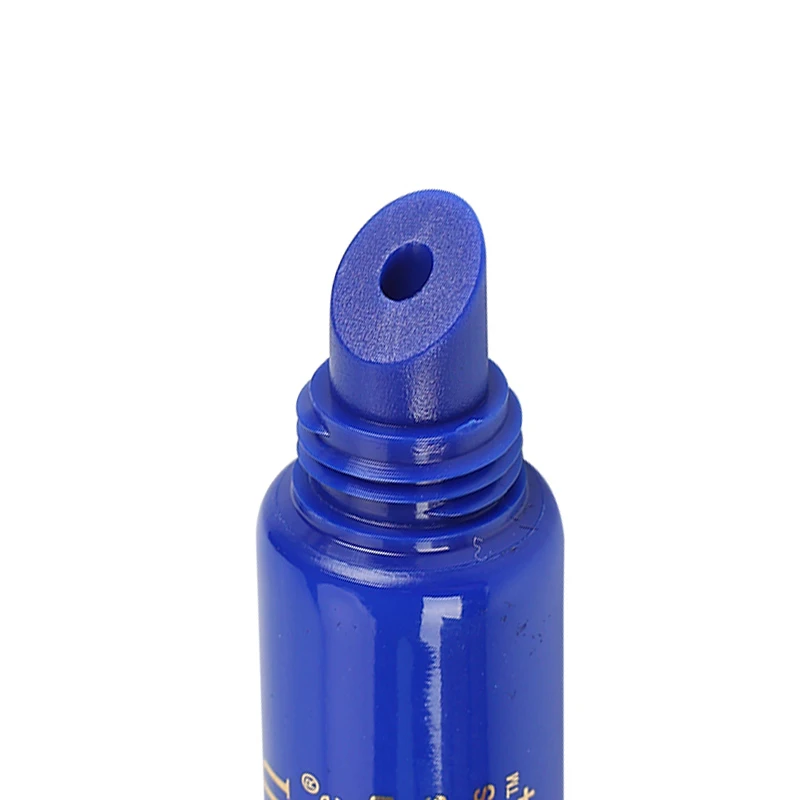 Empty 15g 25g 30g Colorful Plastic PE  Tube Packaging Tube Long Nozzle Eye Cream Tube