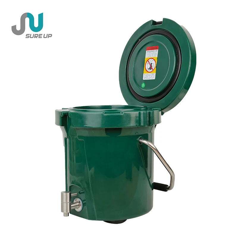 High quality Insulated outdoor sports portable ice bucket Durable Ice Cooler Box Plastic waterproof for camping hunting