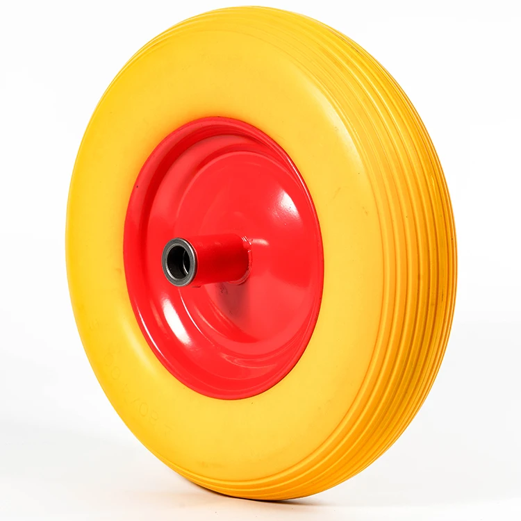  Китай 4 80/4 00-8 16 дюймов колесные шины для тачки полиуретановые резиновые колеса с игольчатыми