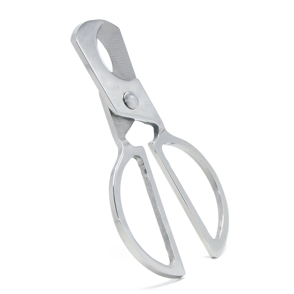 Portable Stainless Steel Pocket Double Blade Cigar Cutter Knife Scissors High Quality Smoking Accessories Cigar Scissors