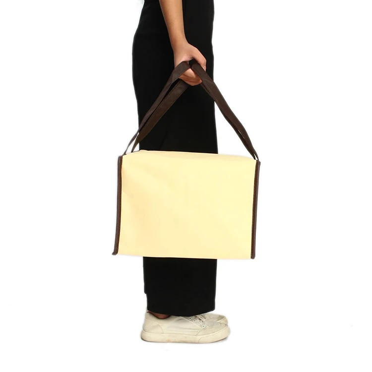 China manufacturer food delivery grocery lunch thermal non woven cooler bag