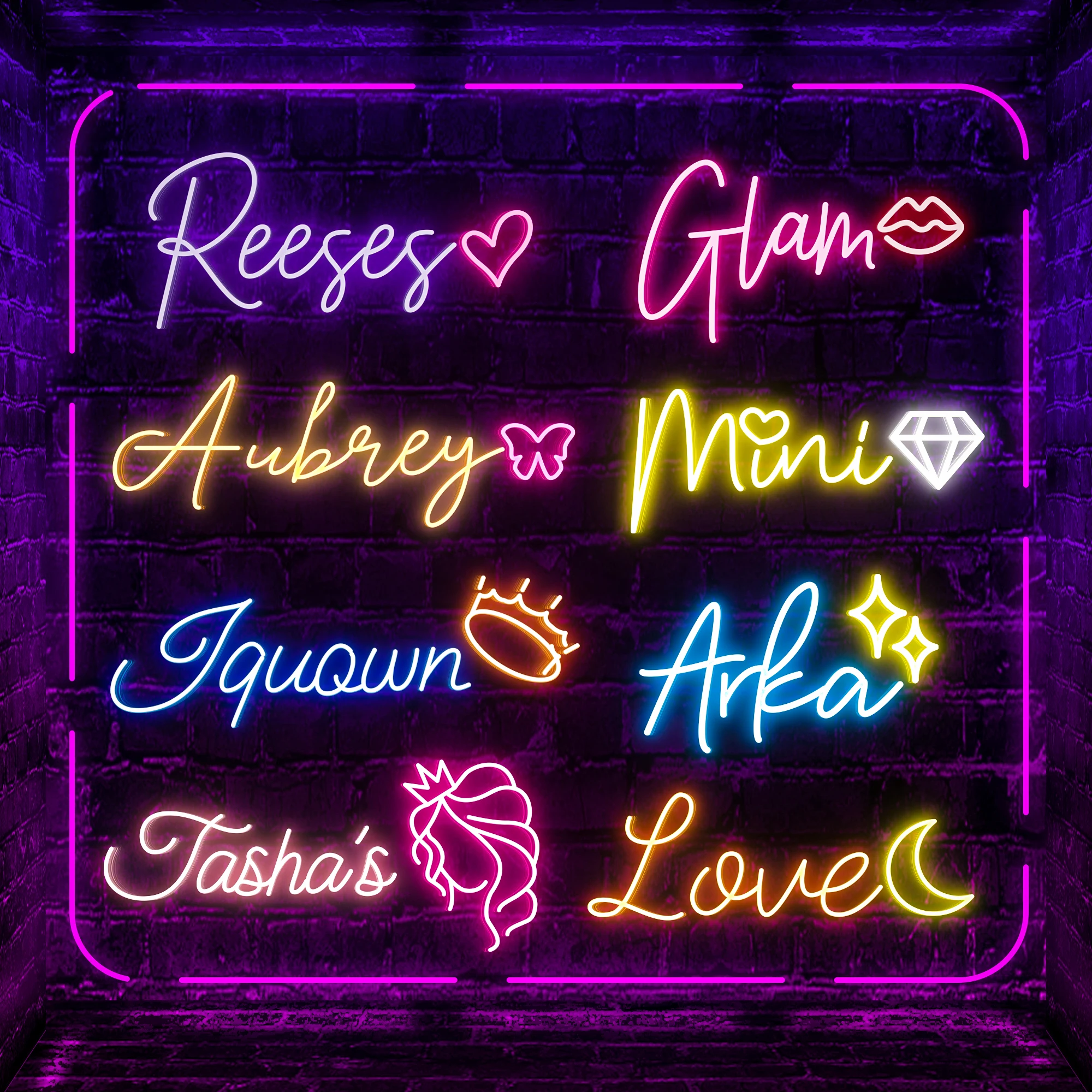 Custom Neon Sign, Led Neon Logo, Neon Sign,Neon Signs for room Decor,Art Neon Decor, Wedding Neon Decor, Custom Logo Neon Sign