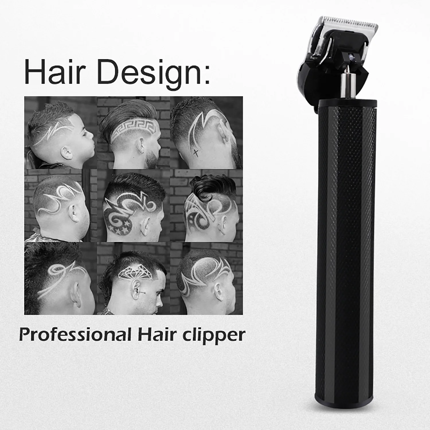 Best Male Rechargeable Hair Grooming Trimmer electric hair clippers cutter Trimmer Charging professional electric fader
