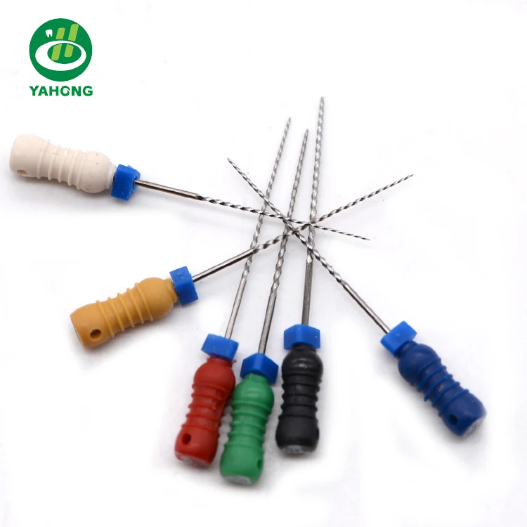 Dental Rotary Root Canal Niti Reamers Hand Files Endo Files