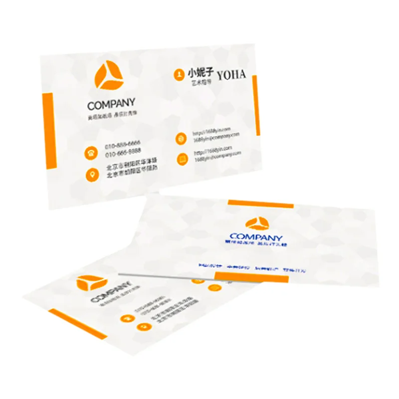 
Wholesale Paper Card with Four Color Printing 