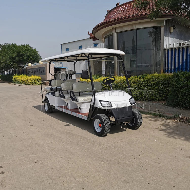 China Factory Cheap Price Airport Electric Club Car Off Road 6 Seater Golf Cart Manufacture