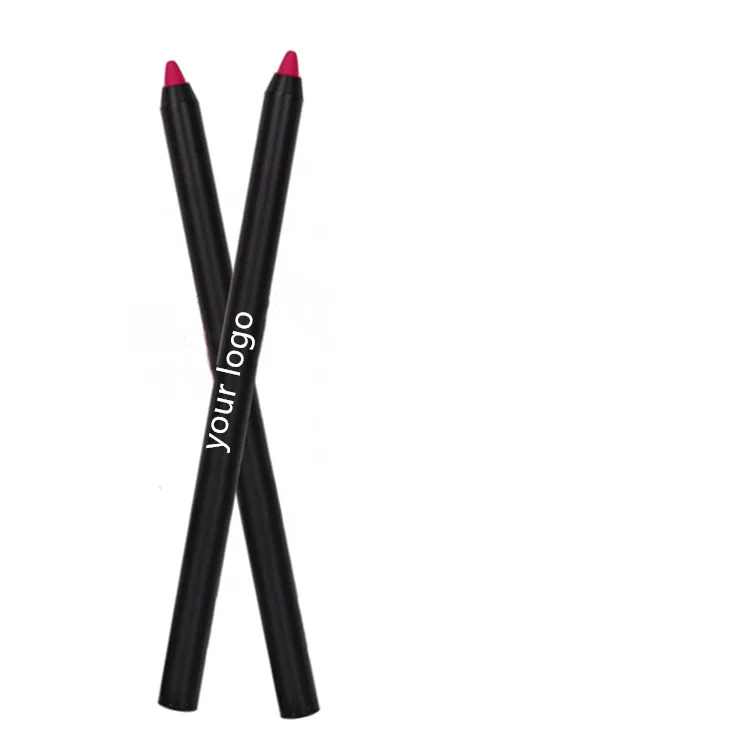 Wholesale Natural Lipliner Private Label Cream Lip Pencil Organic Brown Lip liner