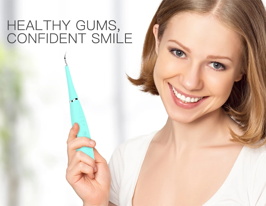 Tooth Stains Tartar Tool Whiten Teeth Health Hygiene Usb Charging Ultrasonic Sonic Dental Scaler Electric Tooth Cleaner