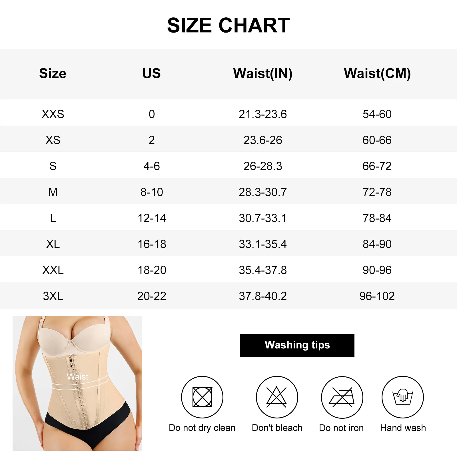Custom Personal Logo Women High Compression 5 Built-In Steel Bone Tummy Control Waist Trainer Corset Shaper Body Shaper
