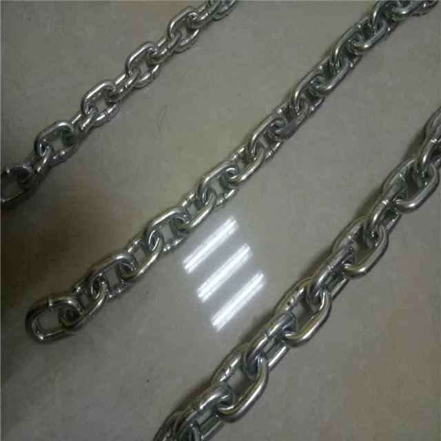 wholesale DIN766 chain galvanized link chain welded link chain