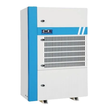 Easy-to-Move 480L/Day Industrial Dehumidifier Electronic Control 220V Centrifugal Fan Hospitals Home Use Core Motor Component