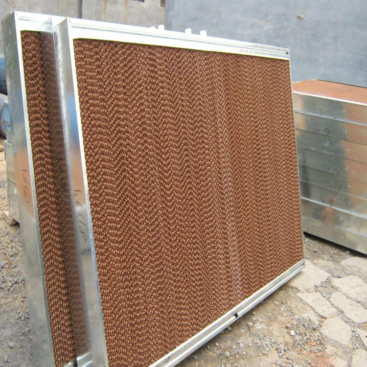 Kraft paper made cooling pad or wet curtain for chicken farm