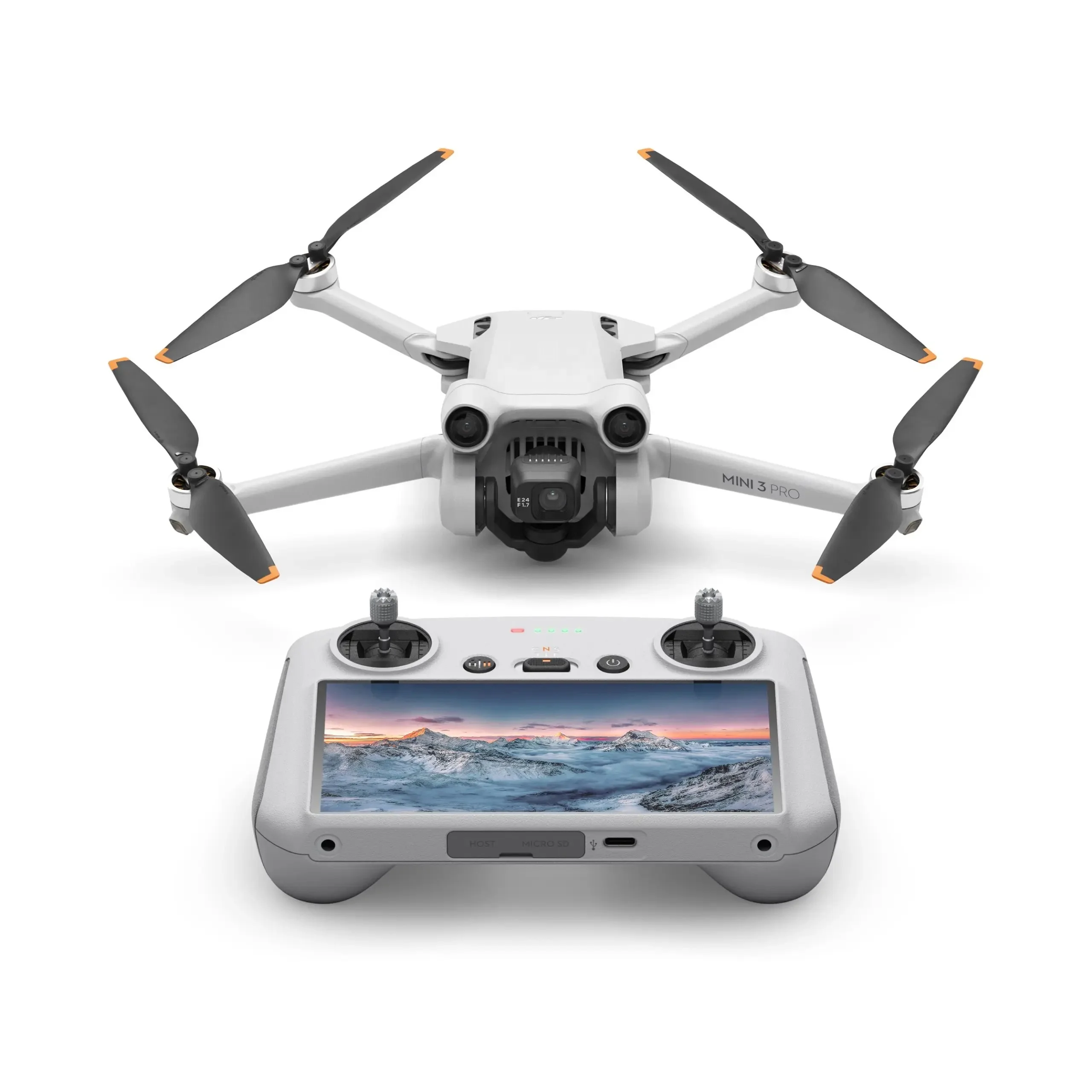 Original Brand new Mini3 pro DJ I RC47min Max flight build in 5.5inch HD display Mini2 Mavic Air2 Mavic Air 2S