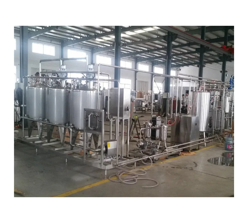 UHT milk yogurt processing plant mini dairy plant making machine