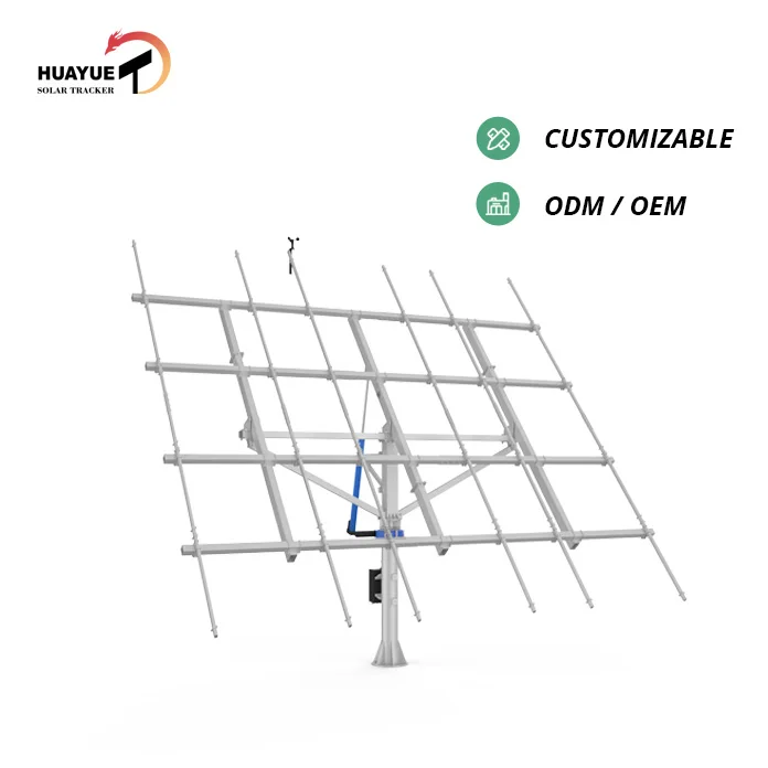 HYS-15PV-144-LSD 8kw Slew Drives Solar Tracking Dual Axis Sun Tracker Gps 2 Axis Tracker Solar