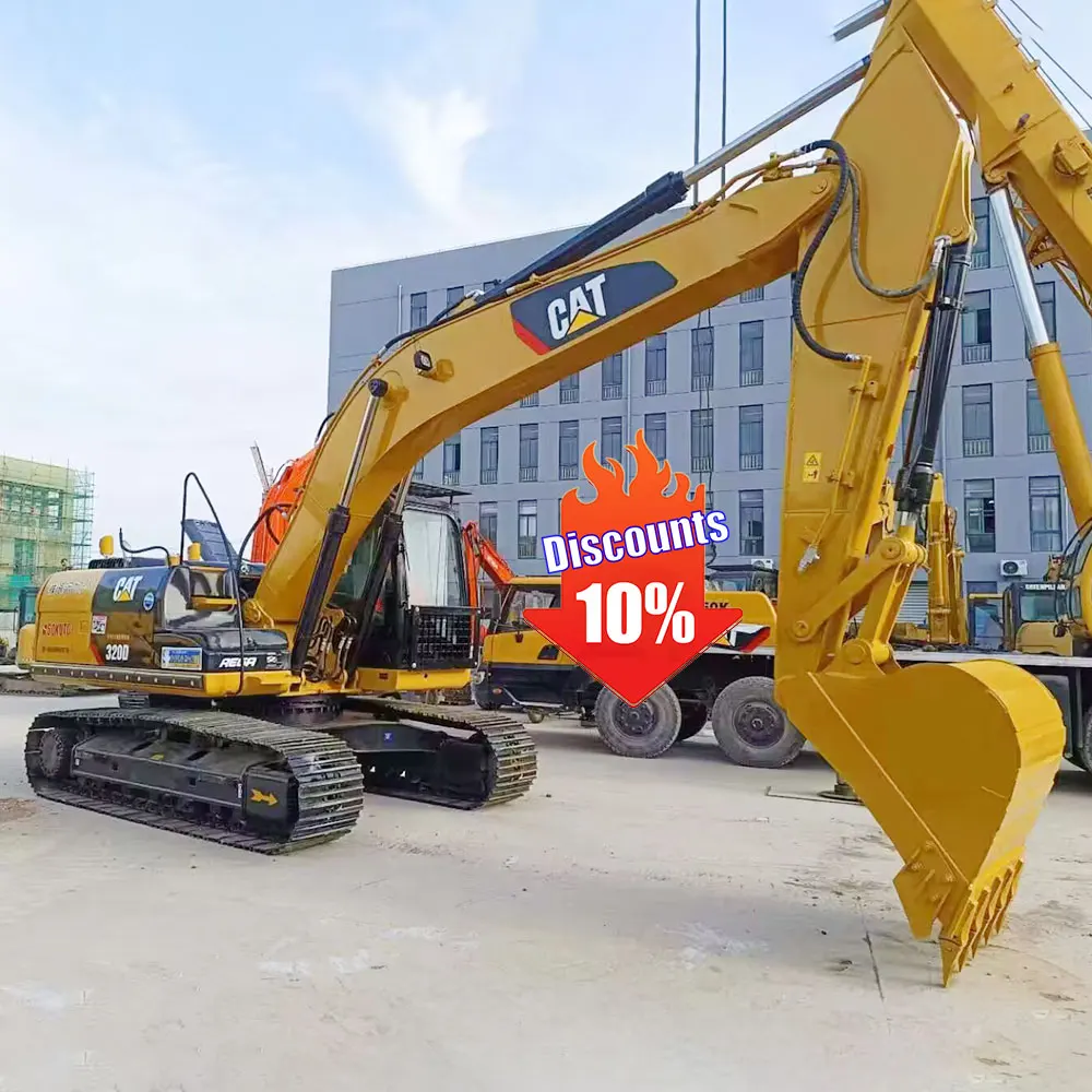 Original Used caterpillar Hydraulic Crawler excavator CAT 320d 325 330 312 336 used excavator for guyana