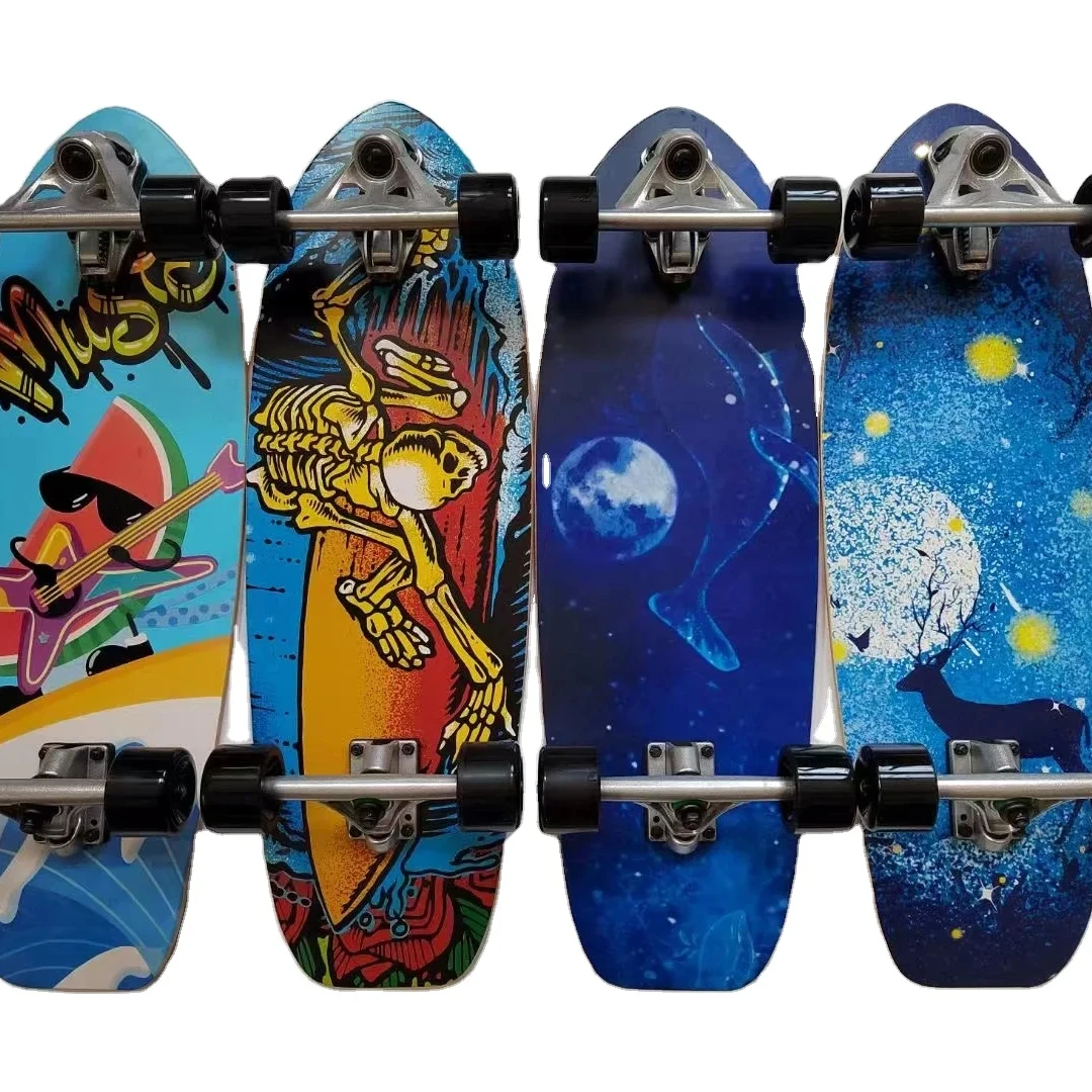 Оптовая продажа, 31 дюйм, скейтборд для серфинга