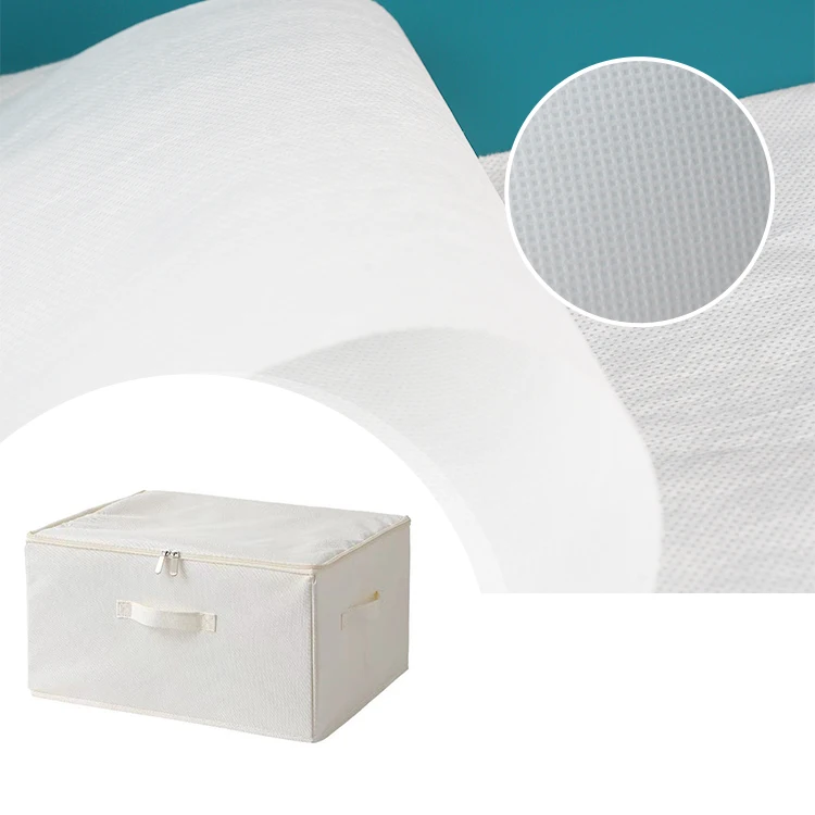 Eco -Friendly Recycle Polyester Grs RPET Nonwoven Fabric For Cold-Proof Down Jacket