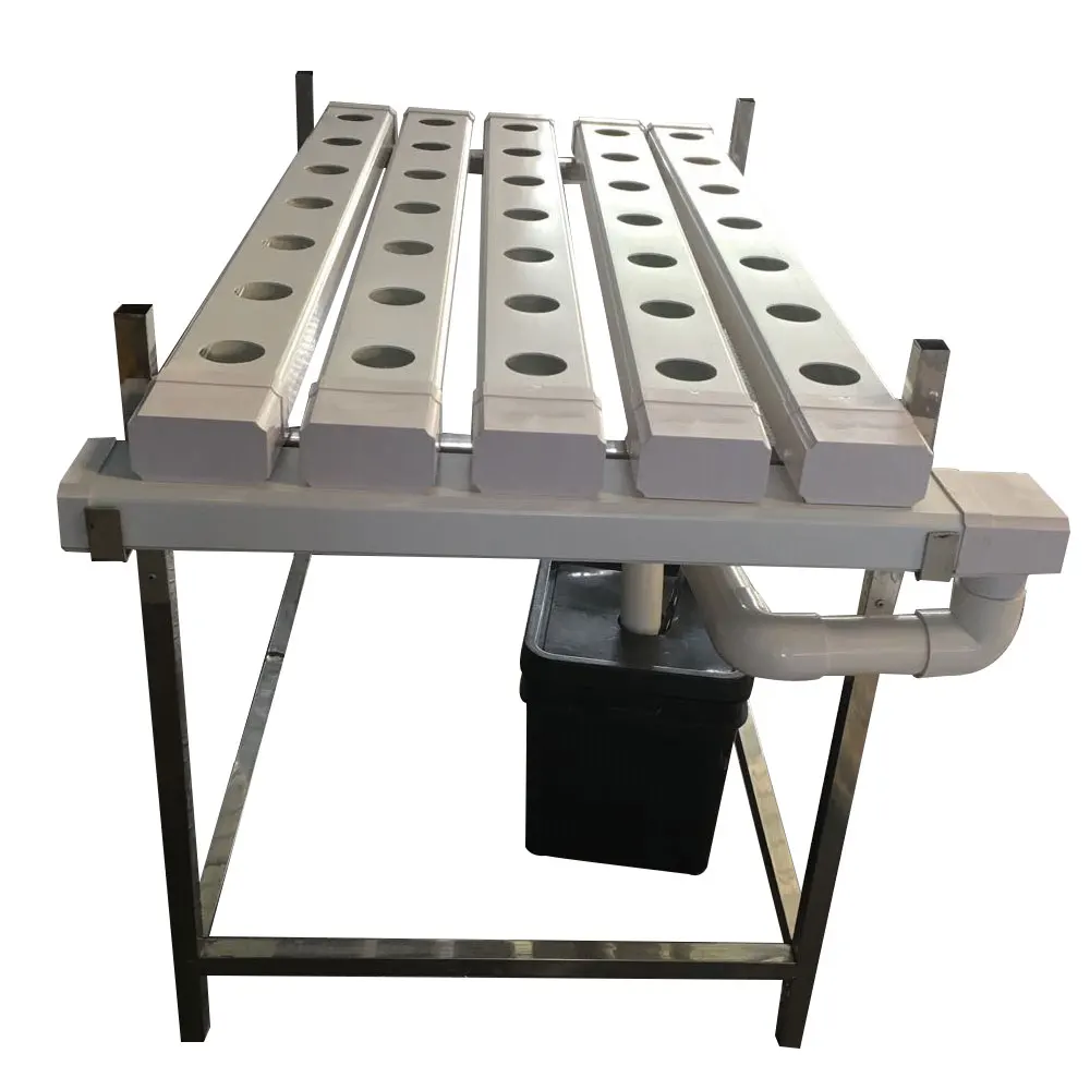 Indoor Hydroponics Nft Five Channels Small System For Planting Vegetables