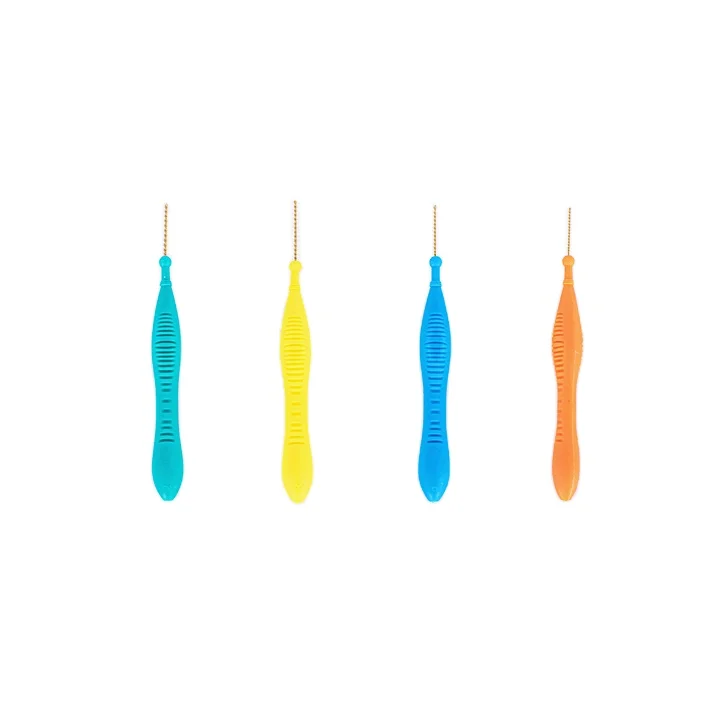 Wholesale Round Head Interdental Brush EVA Material Cleaning Brush.