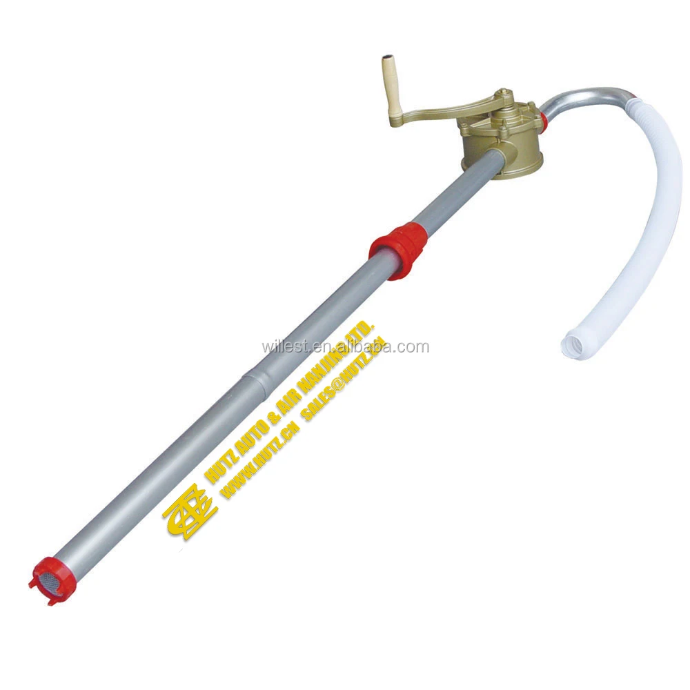 Алюминиевый барабанный насос 55 галлонов большой поток ручной роторный лопастной ODP36M01 для перекачки дизельного топлива