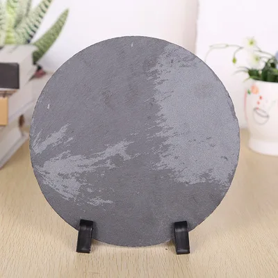 Rectangle stone slate photo and heat transfer photo frame for sublimation blank rock slate