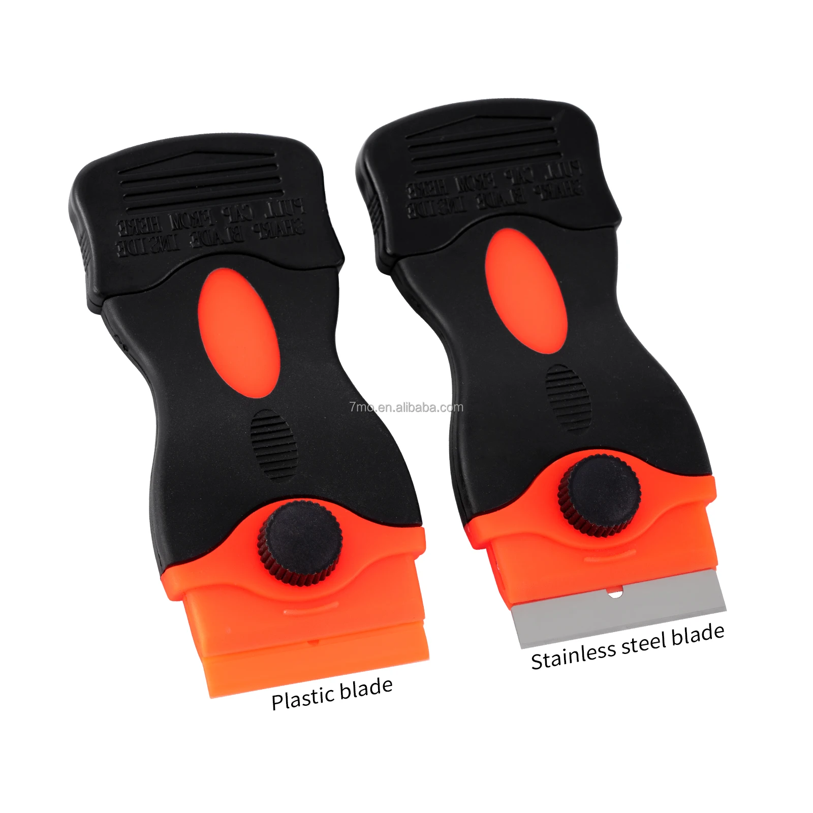 7mo Razor Scraper Safety Blade Sticker Sealant Removing Ground Cleaning Scraper Window Glass Cleaning Scraper