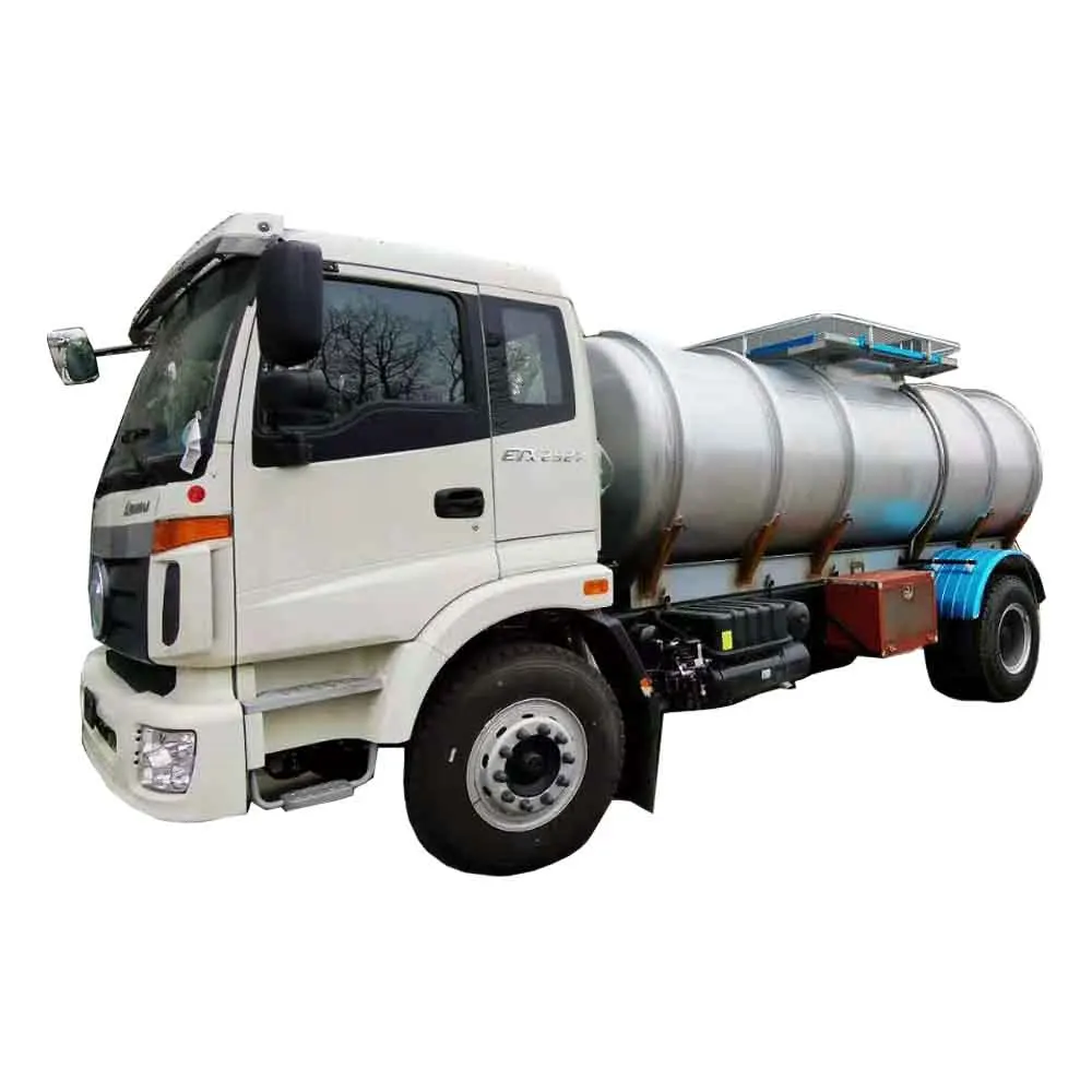 Foton New Used Water Tank Truck 4*2 Stainless Steel 10000L Multifunction Tanker Trucks For Sale