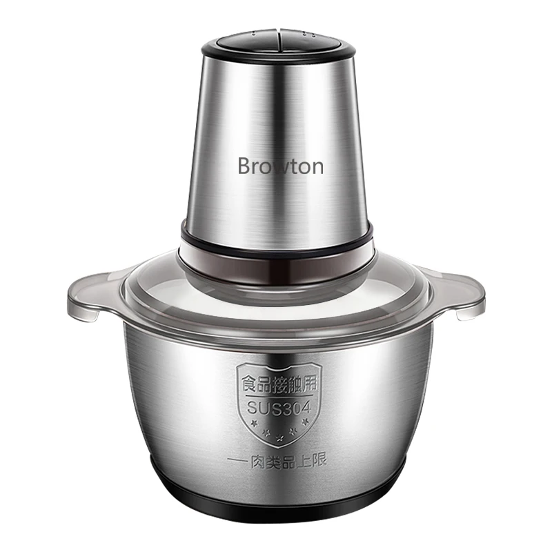  2021Automatic Household Mini Vegetable Chopper Machine Mincer Electric Meat Grinder For Food