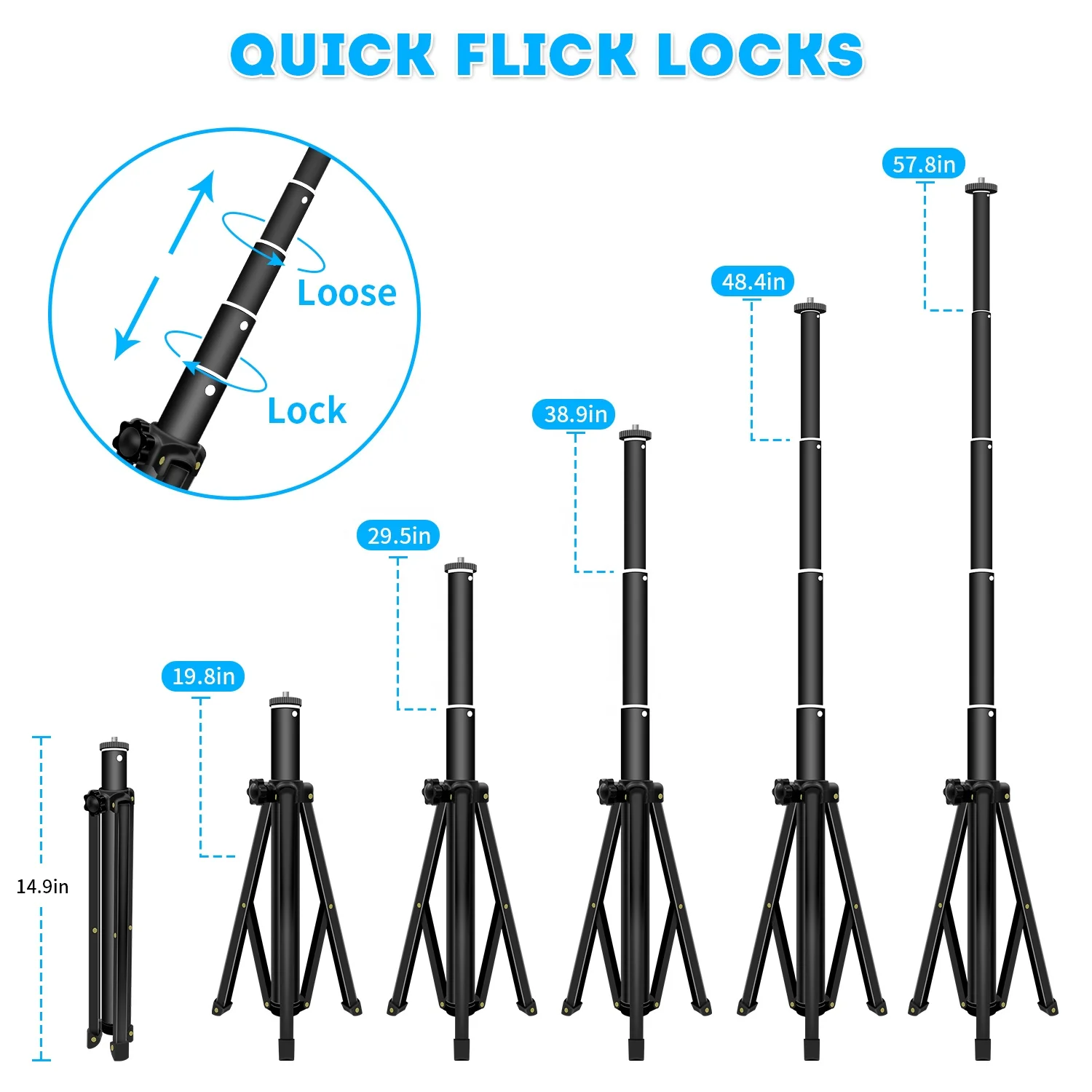 SYOSIN 30%OFF Free Shipping 10 Inch Led Ring Light Set 3-Colors Live Vlog Lamp Lighting With Tripod Stand Ring Light 26cm Kit